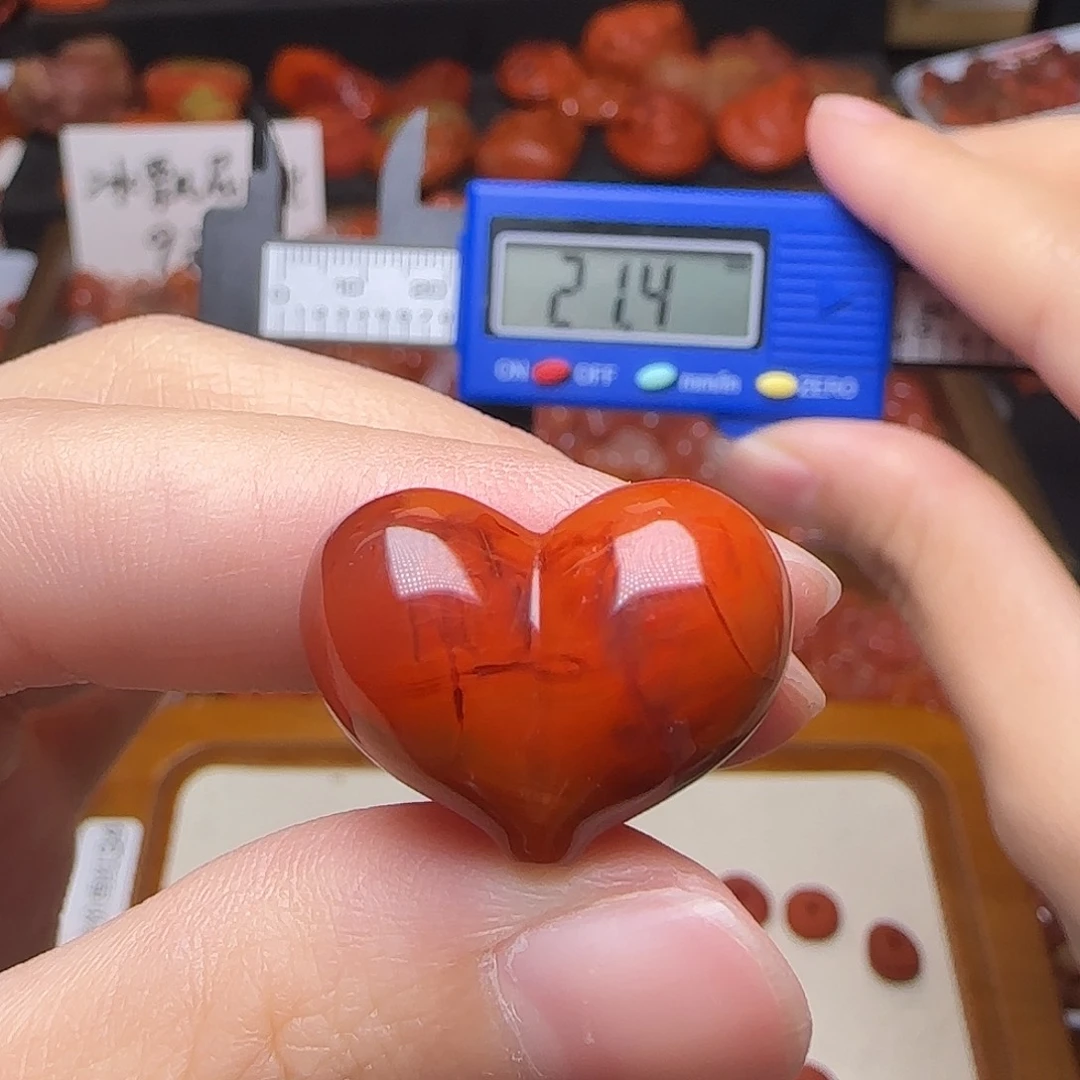 南红玛瑙未镶嵌颈饰