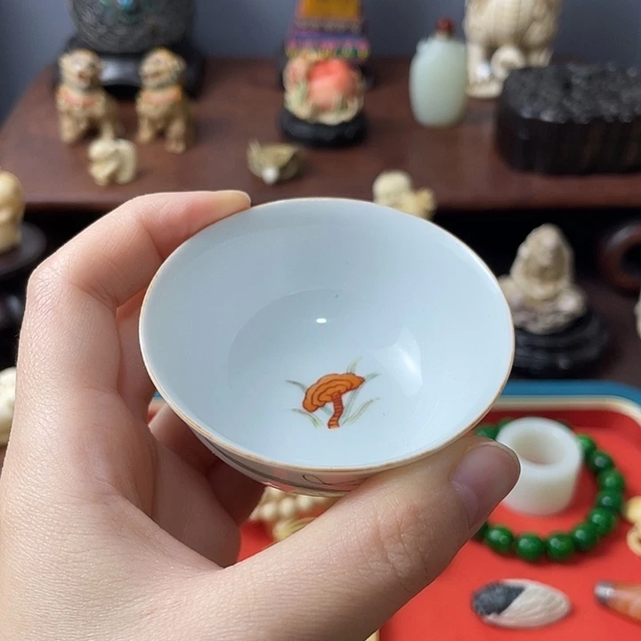 拾***塔瓷片精品雕刻工艺品