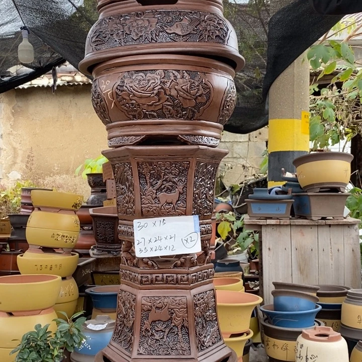 花盆紫砂紫砂特价包邮