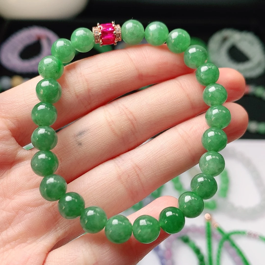 翡翠未镶嵌手链翡翠