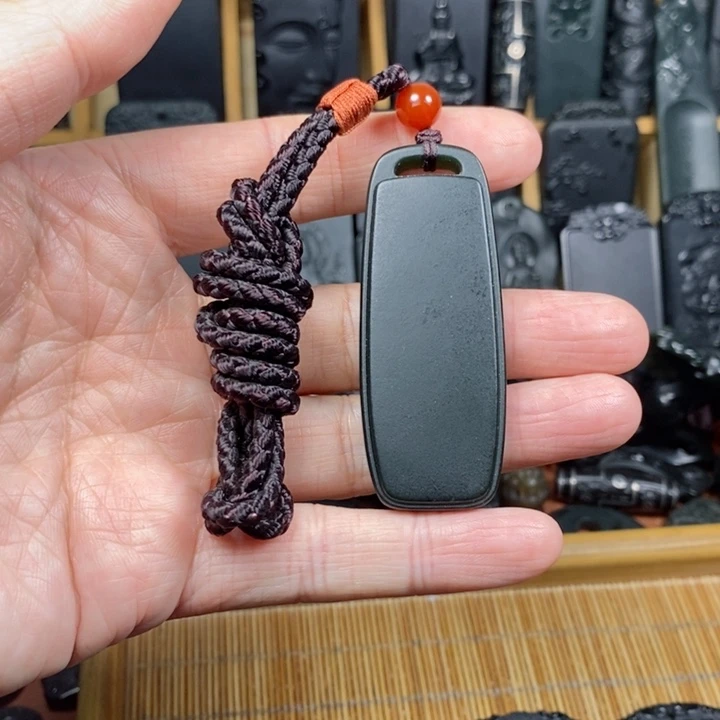 和田玉（青玉）未镶嵌颈饰