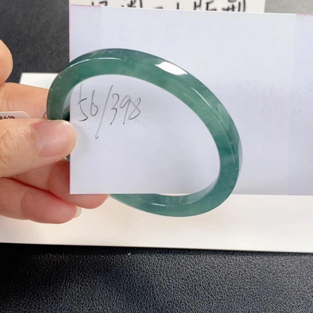 翡翠未镶嵌手镯天然翡翠