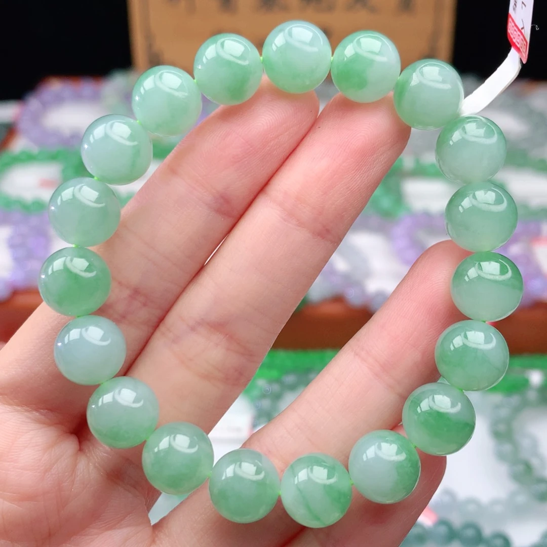 翡翠手链未镶嵌翡翠10mm