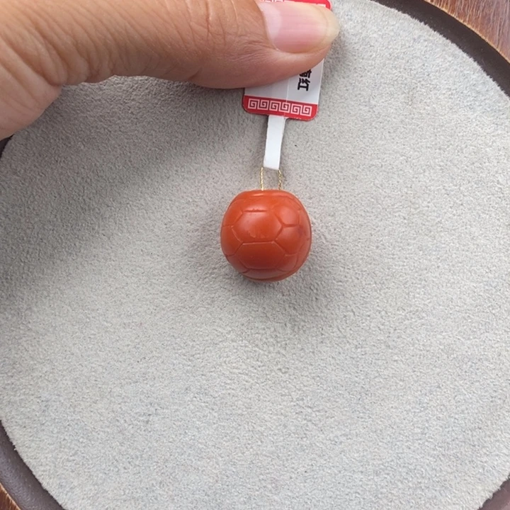 南红玛瑙未镶嵌吊坠
