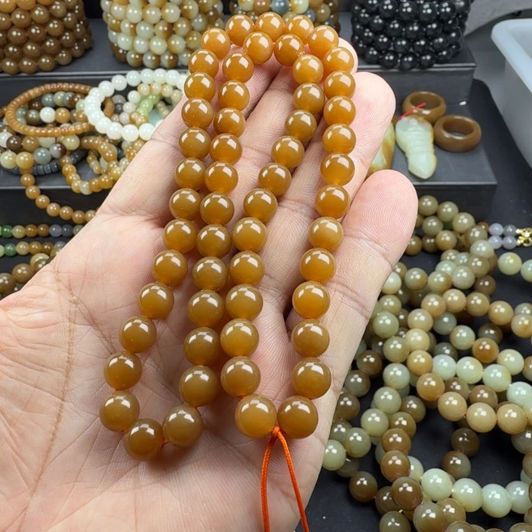 欢****和田玉未镶嵌手链