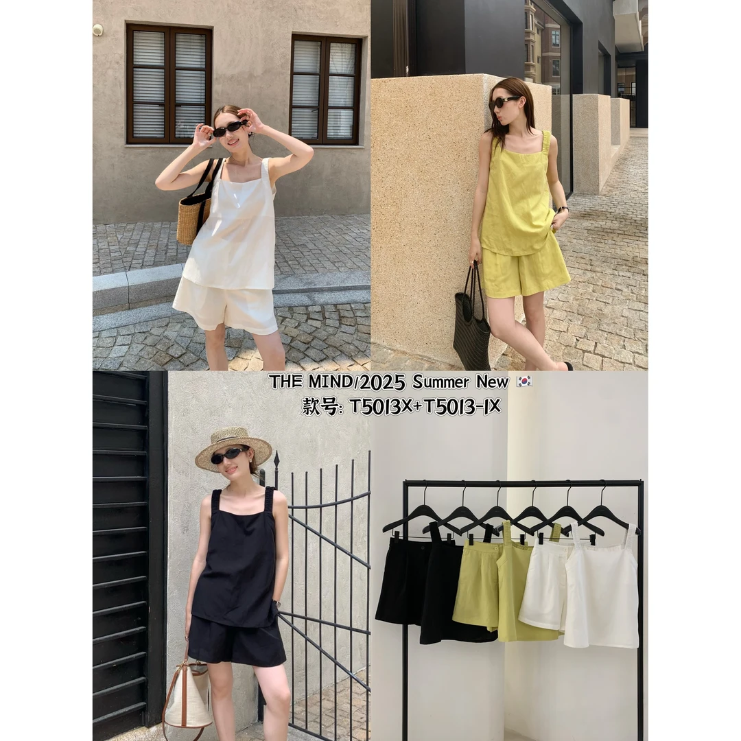 【福利】“70%莱赛尔+30%亚麻”夏季慵懒风休闲短裤#T5013-1X