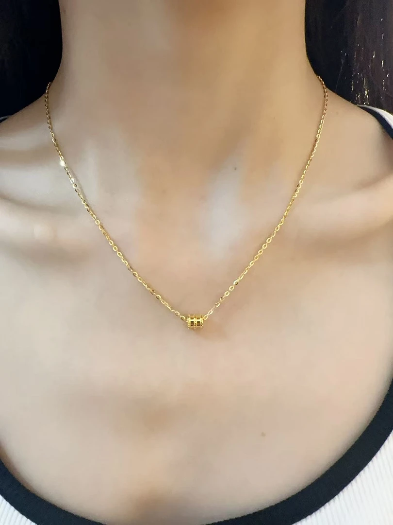 吊坠足银 经典时尚小蛮腰套链