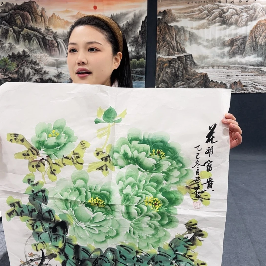 国画超级好看的一幅作品