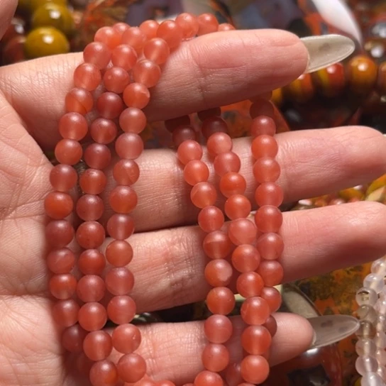 玛瑙/玉髓未镶嵌项链