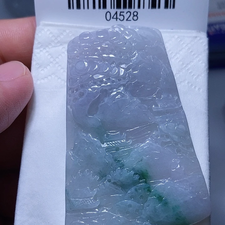 翡翠未镶嵌颈饰天光墟翡翠市场现金代购