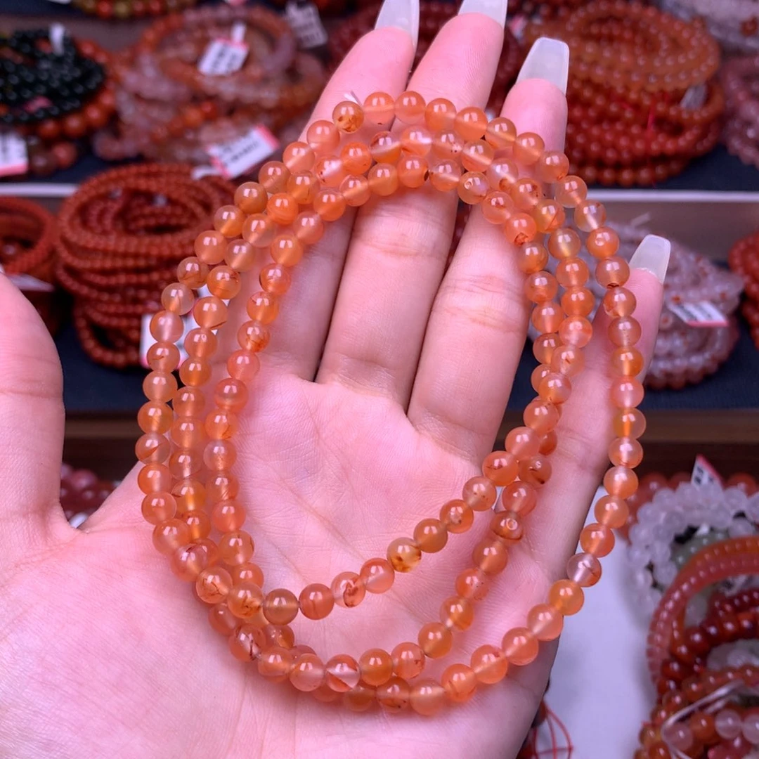 未镶嵌手链南红玛瑙5号卡5