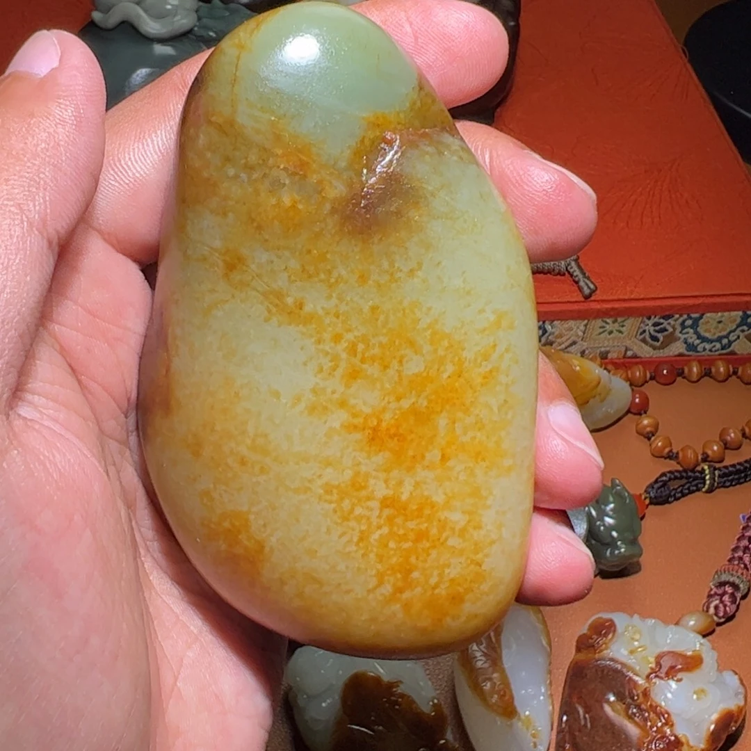 辰***鸣和田玉未镶嵌挂件