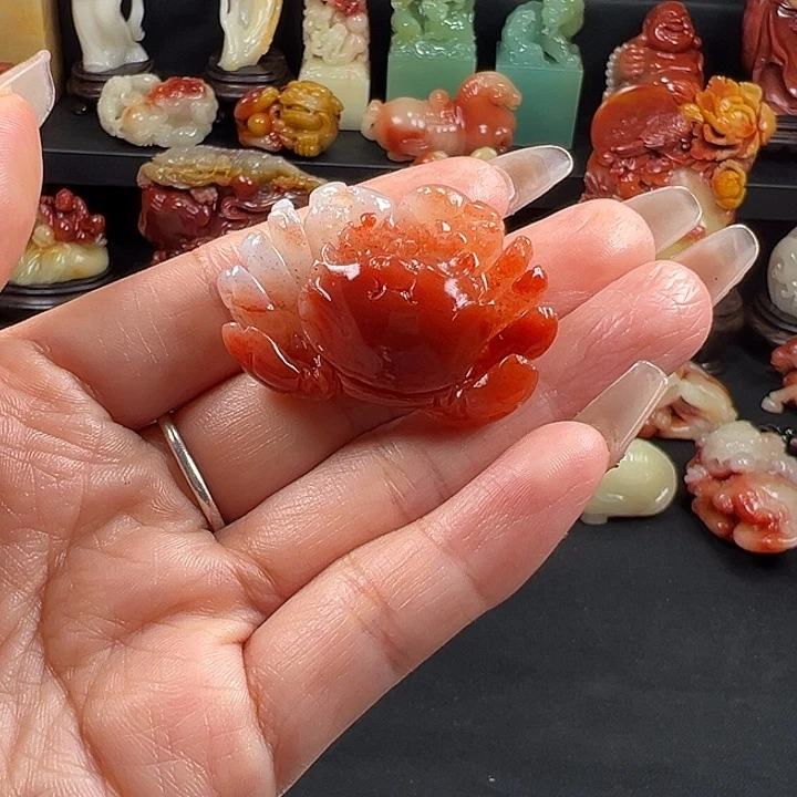 寿山石老性芙蓉石