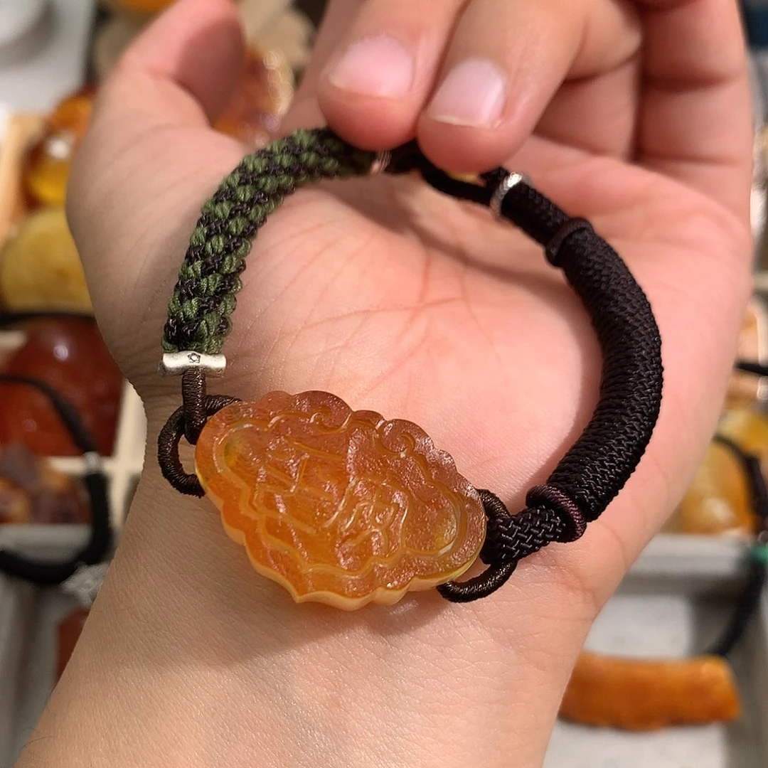 蜜蜡裸石未镶嵌?****寶你