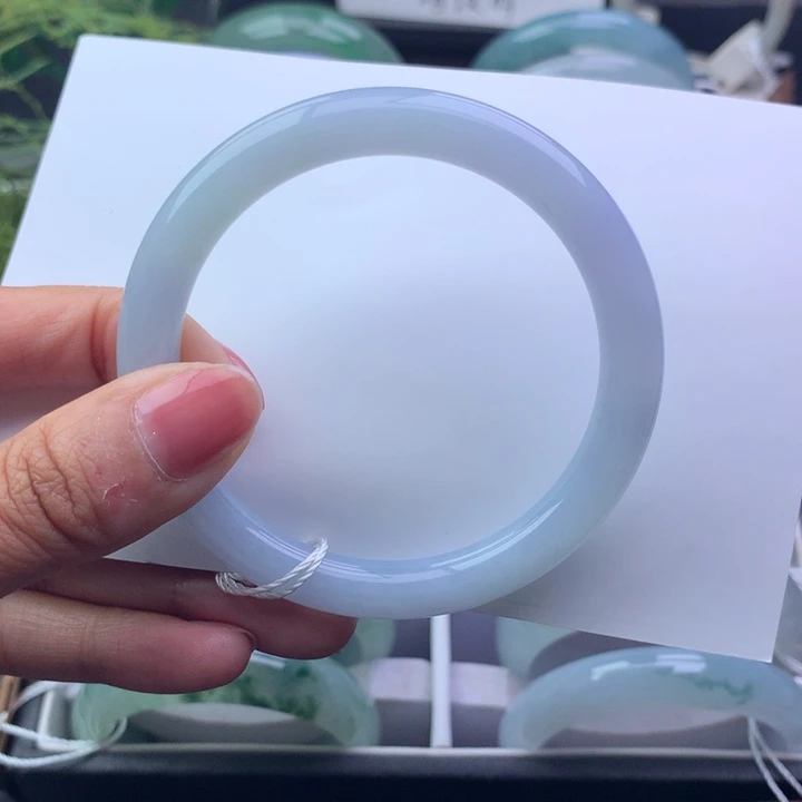 翡翠未镶嵌手镯天然翡翠手镯