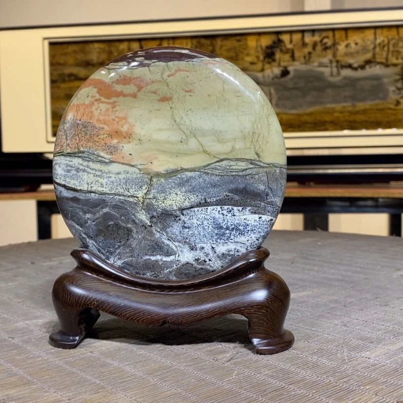 【闪购商品】广西国画石草花石