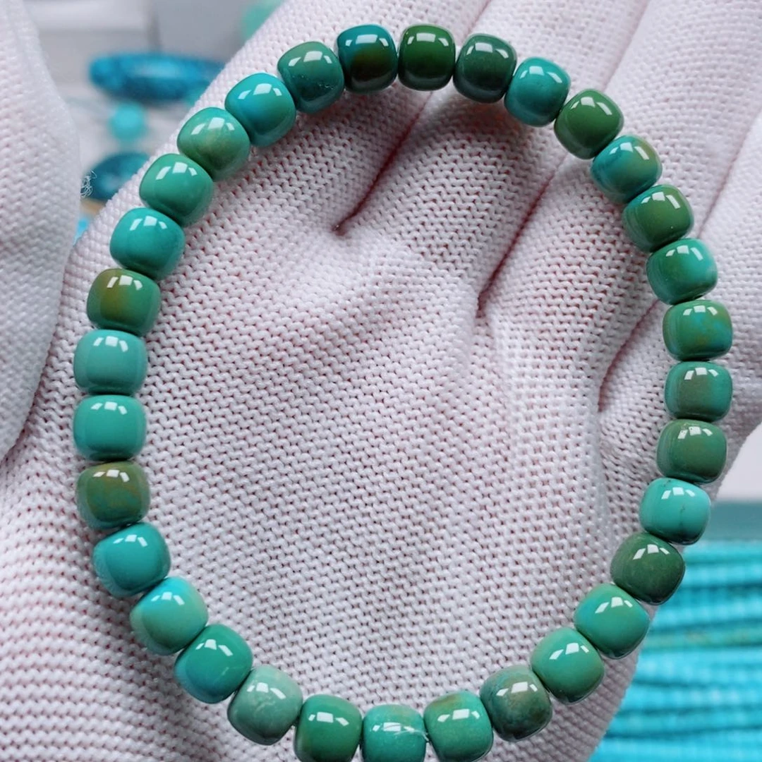 绿松石未镶嵌手串