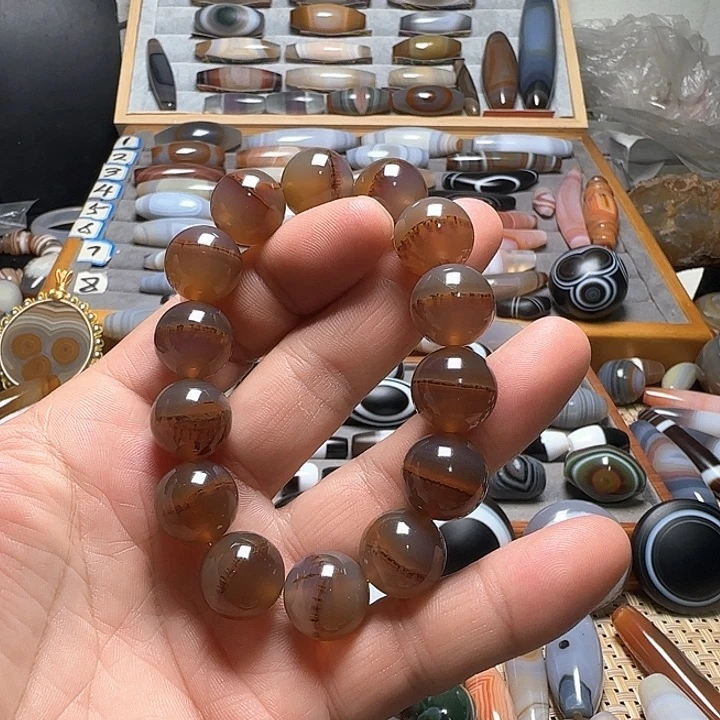 玛瑙/玉髓未镶嵌手串