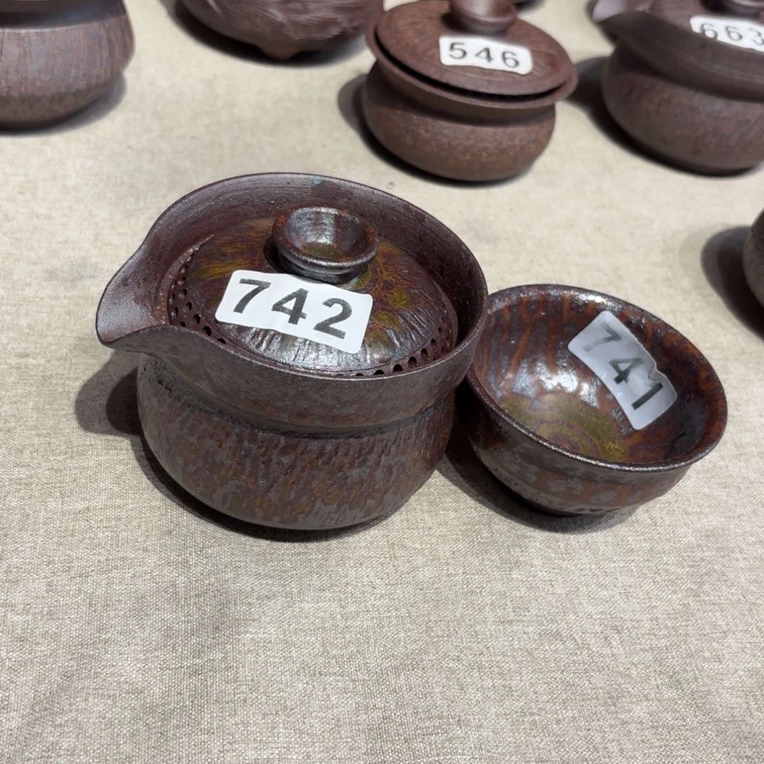 粗瓷茶具素胎无釉