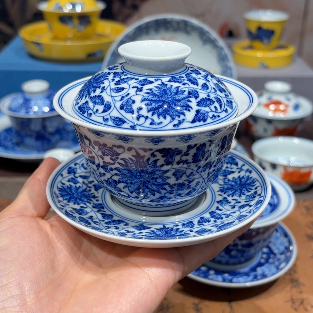 手工手绘陶瓷茶具