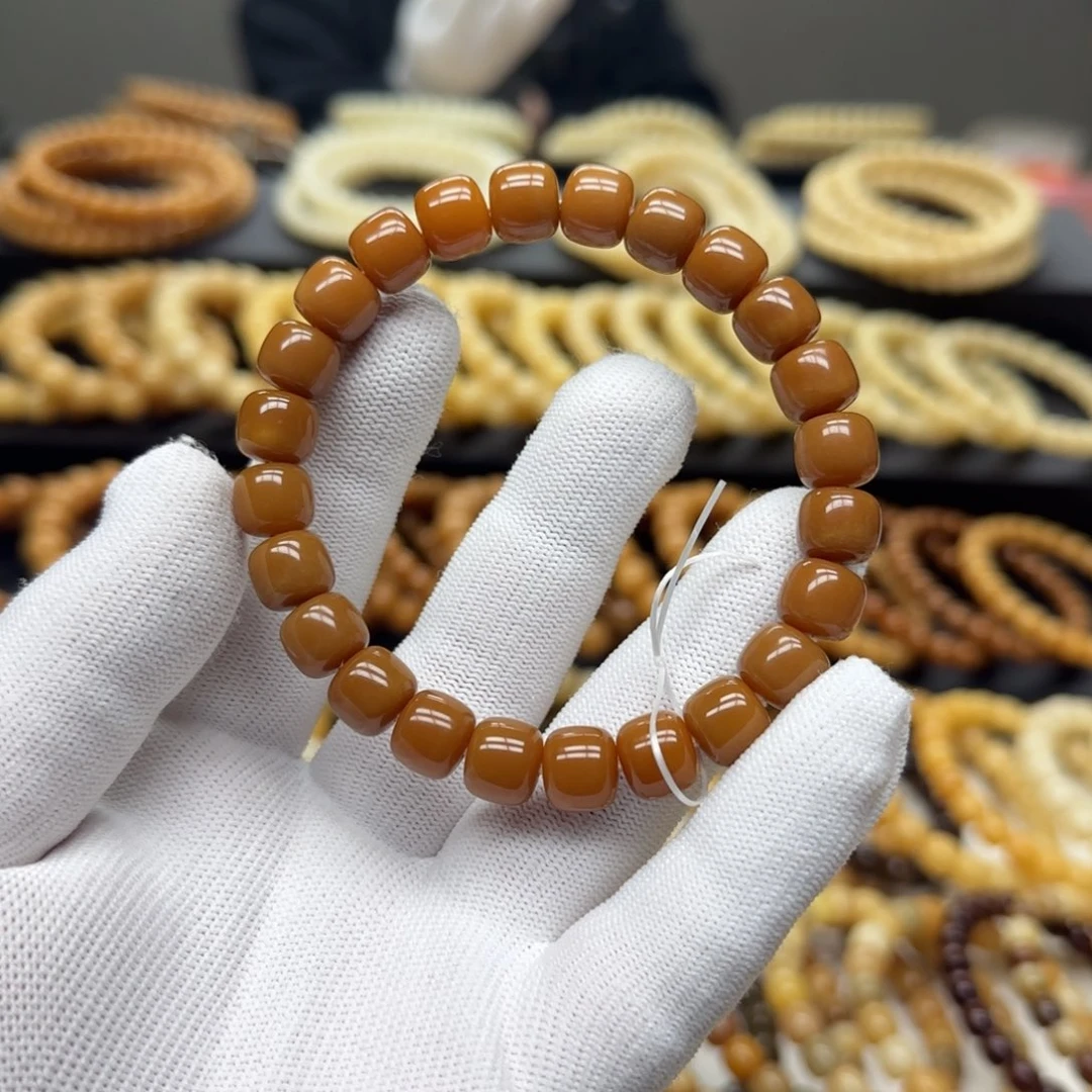 手串菩提根/象牙果9×10 11年 精工