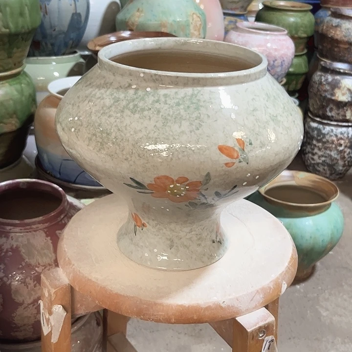 瓷片口16高23瑕景德镇陶瓷学院