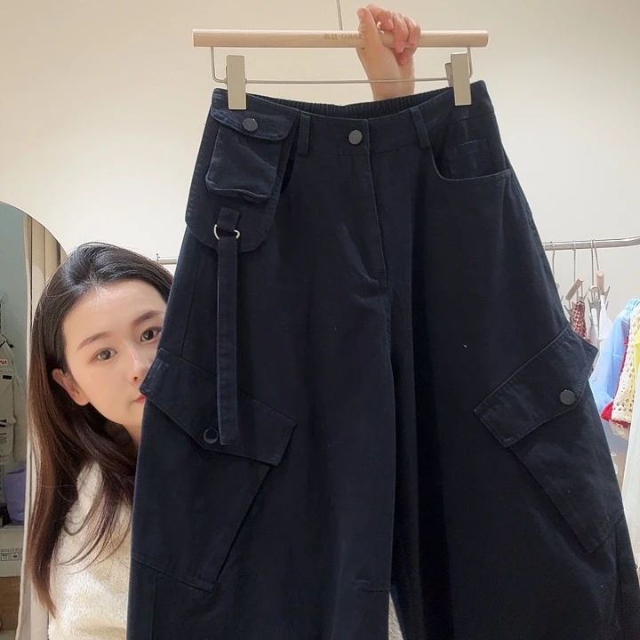 春秋加厚工装裤休闲运动