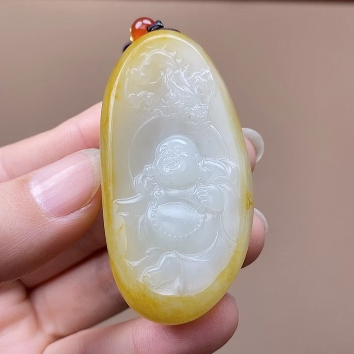 和田玉挂件未镶嵌F