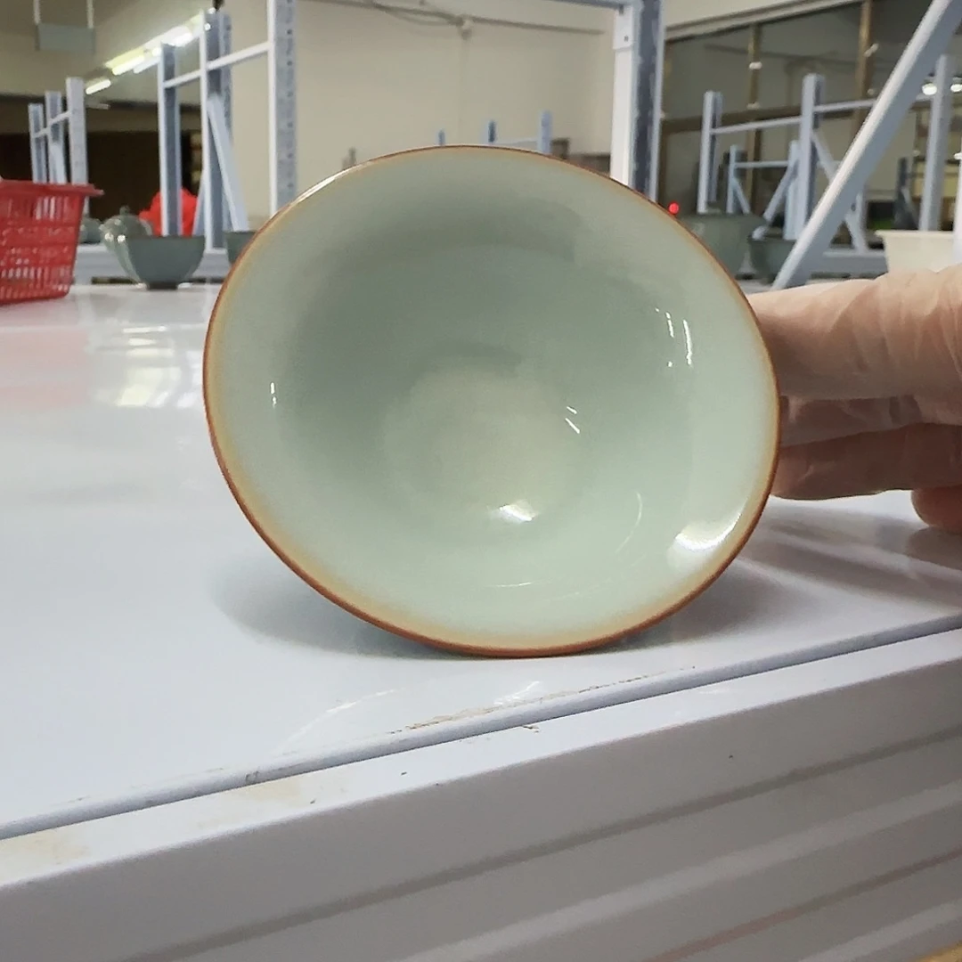 瓷片开播浮力，小微瑕。