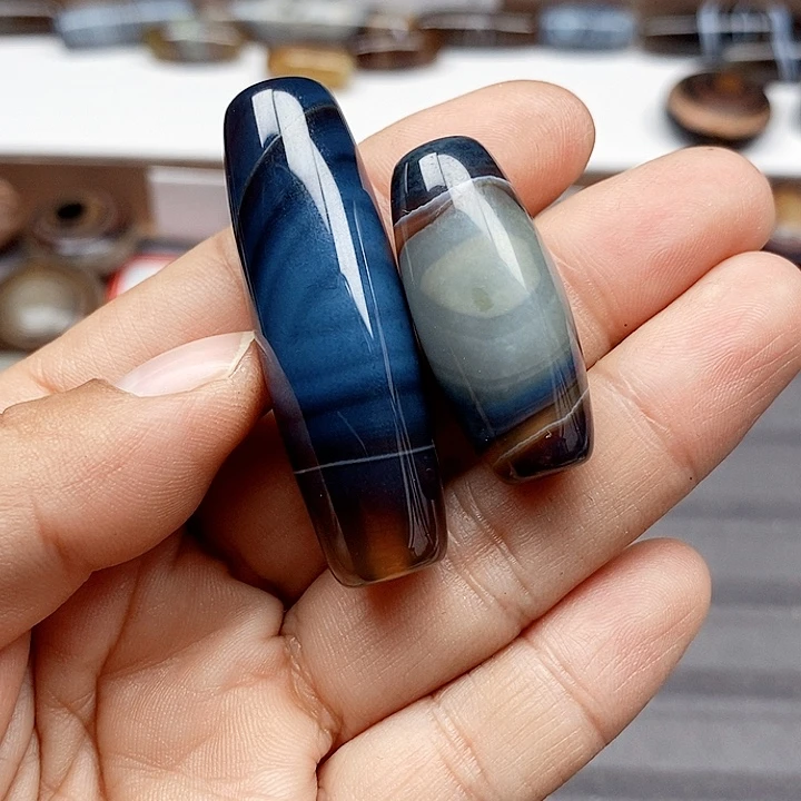 @***帅玛瑙/玉髓合金珠宝半成品