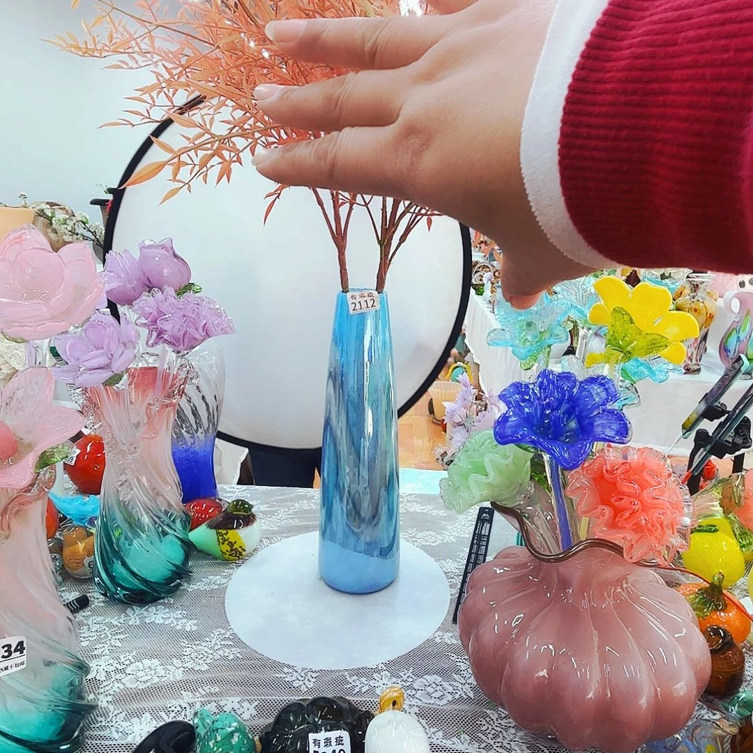 福利不退不换琉璃花瓶花器艺术
