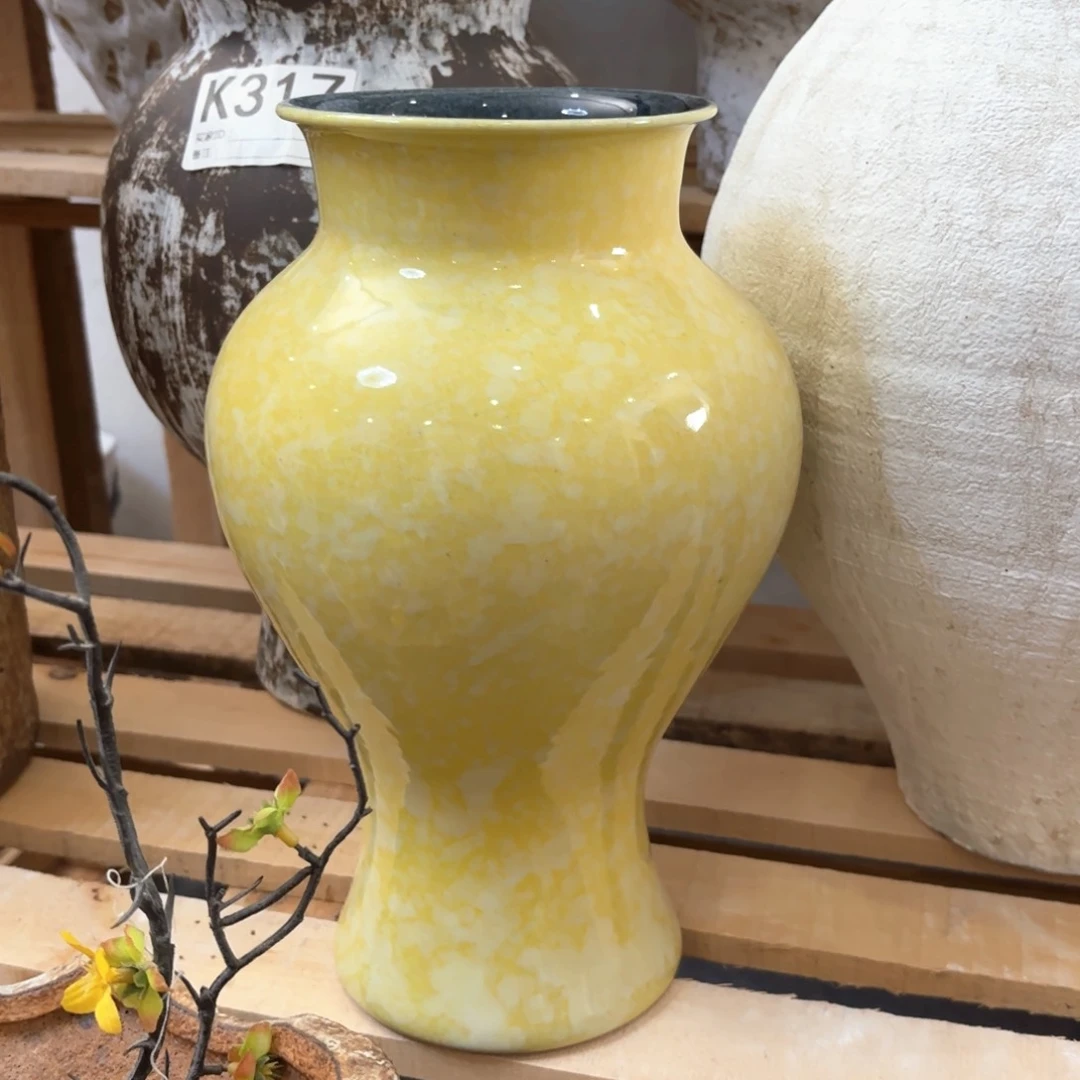 瓶N****苑陶瓷瓶口径高度左右