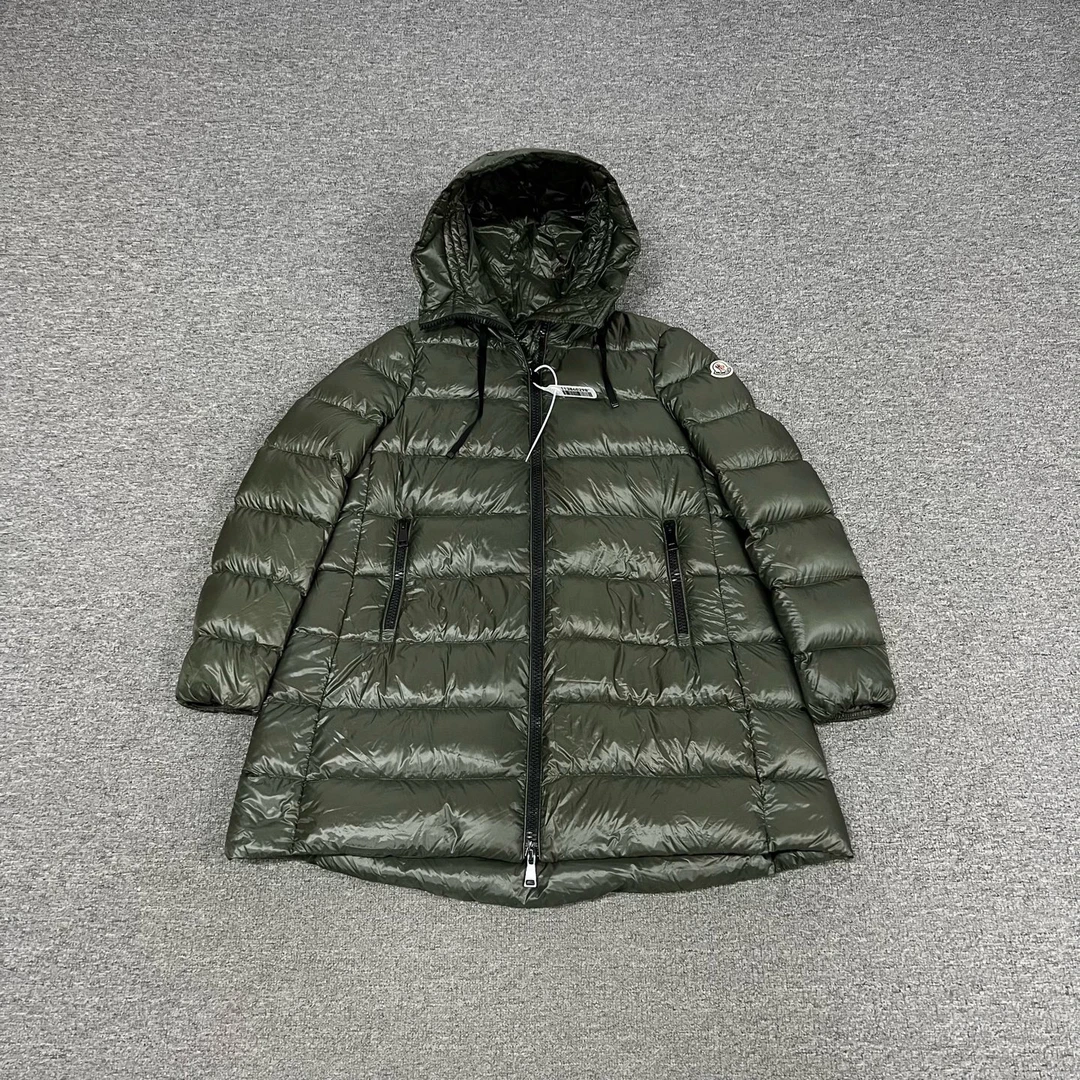 99新 AMIPARIS 蒙口 suyen羽绒服3码 墨绿色