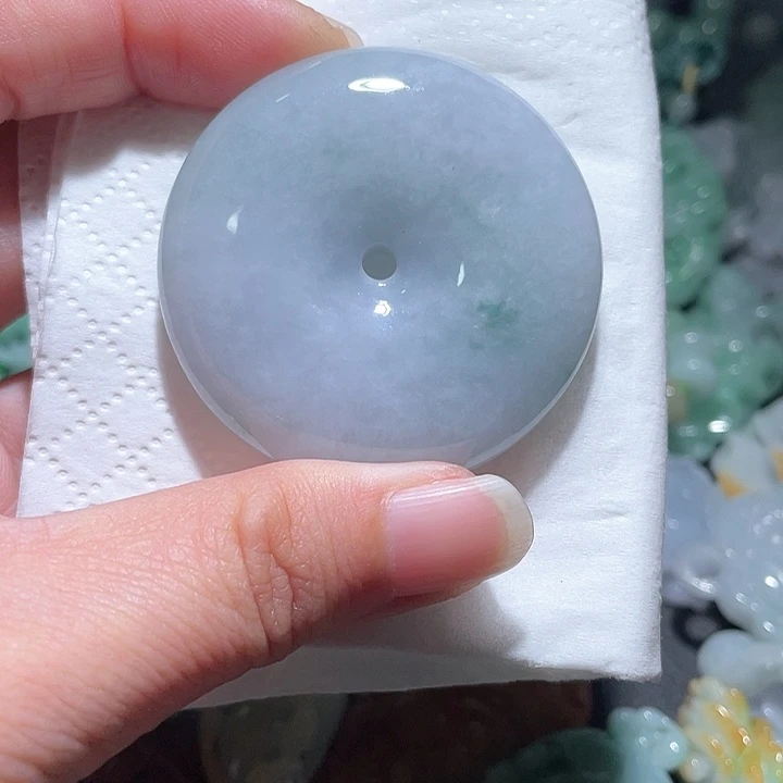 颈饰未镶嵌翡翠天