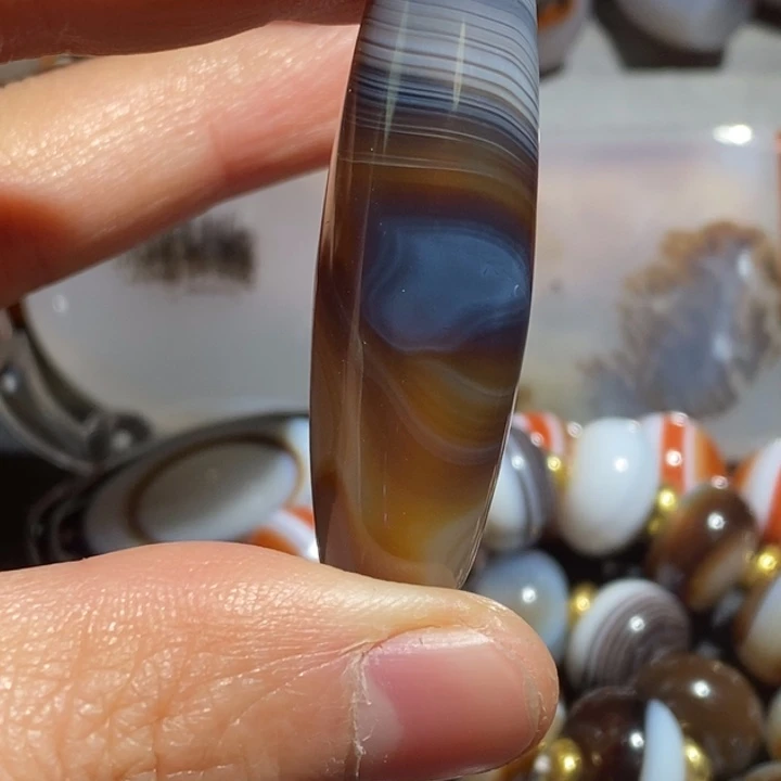 玛瑙/玉髓未镶嵌项链