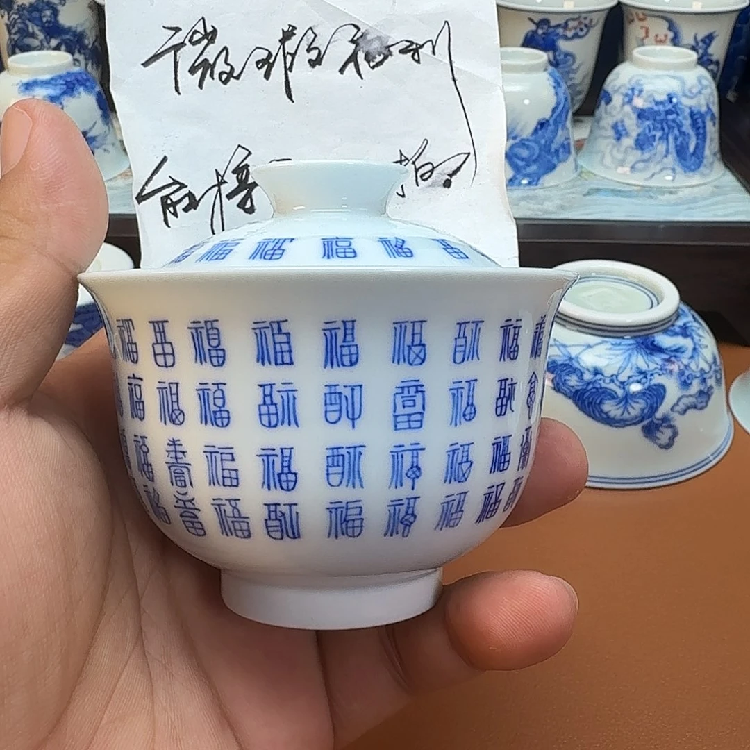 摆件景德镇全手工手绘陶瓷
