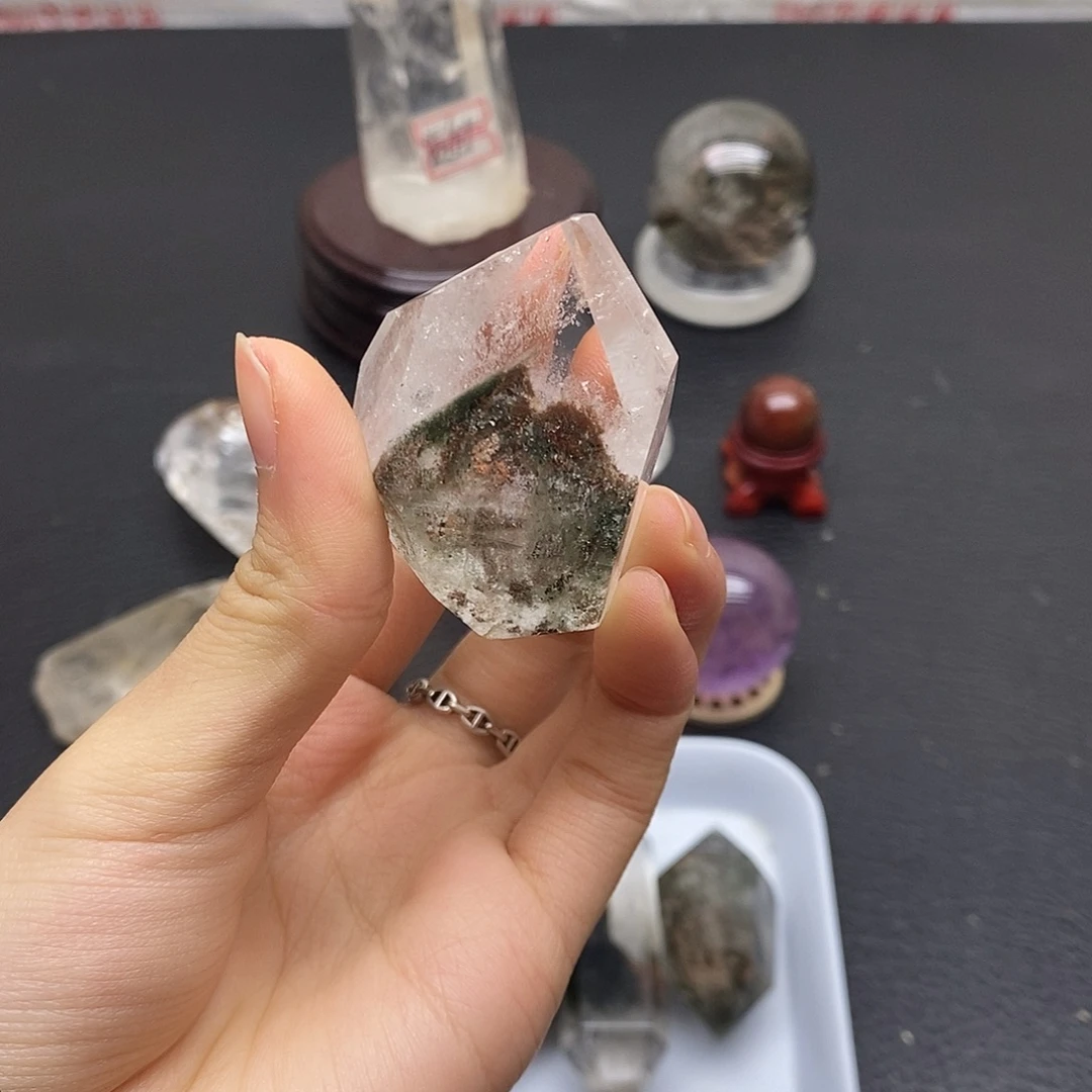 水晶珠宝半成品未镶嵌210水晶石