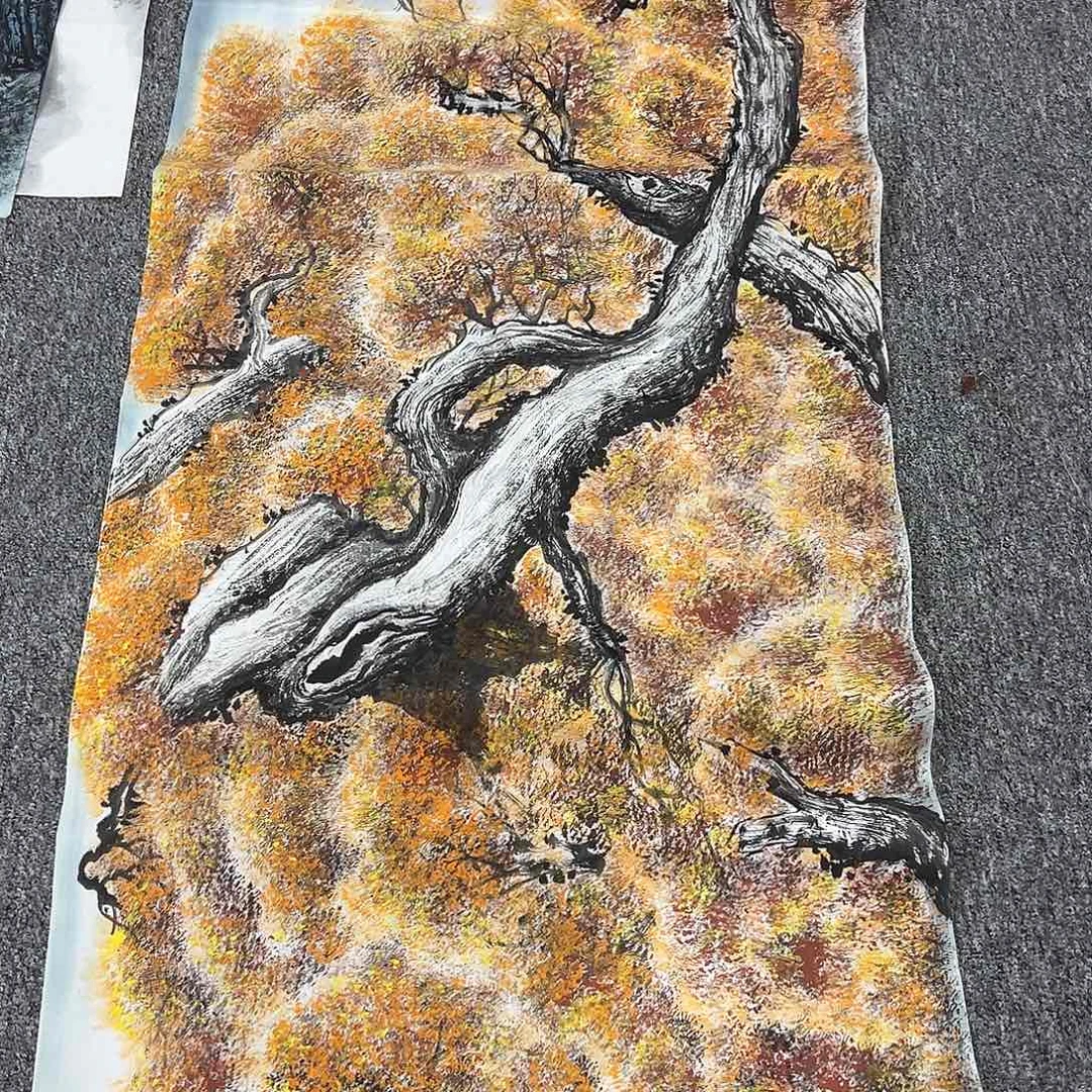 国画国画纯手绘作品