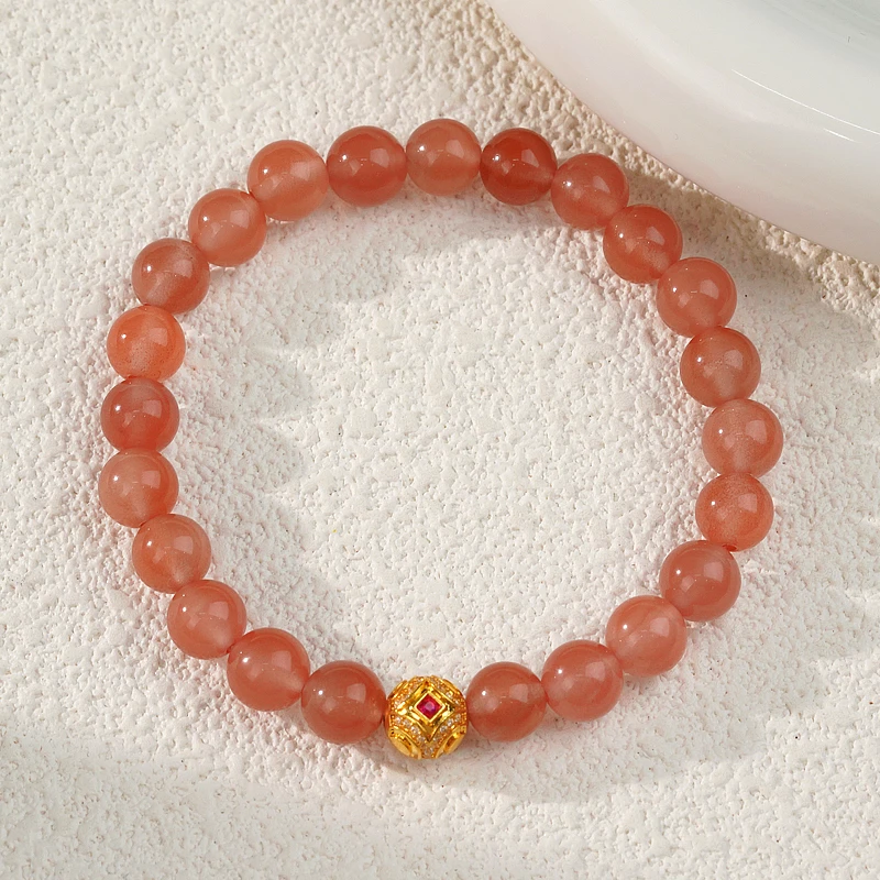 【富相引】南红手串18（天然珠宝多样性发其一）