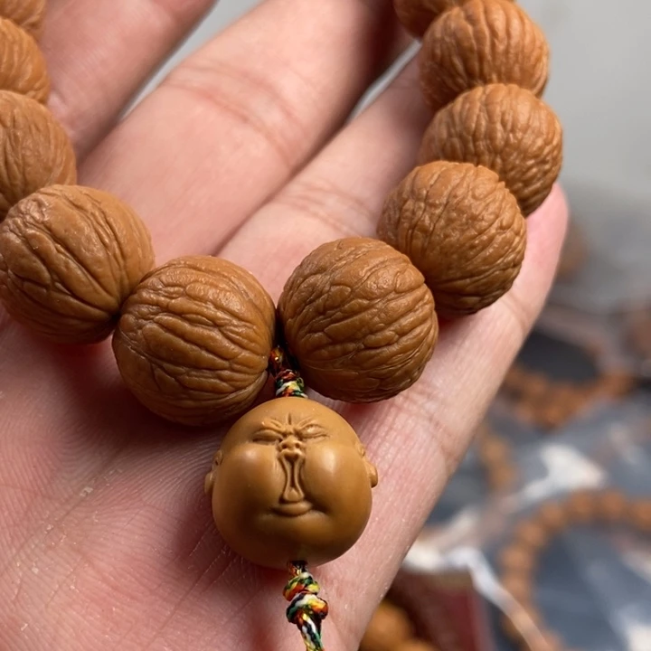 猴头核桃吊坠今天