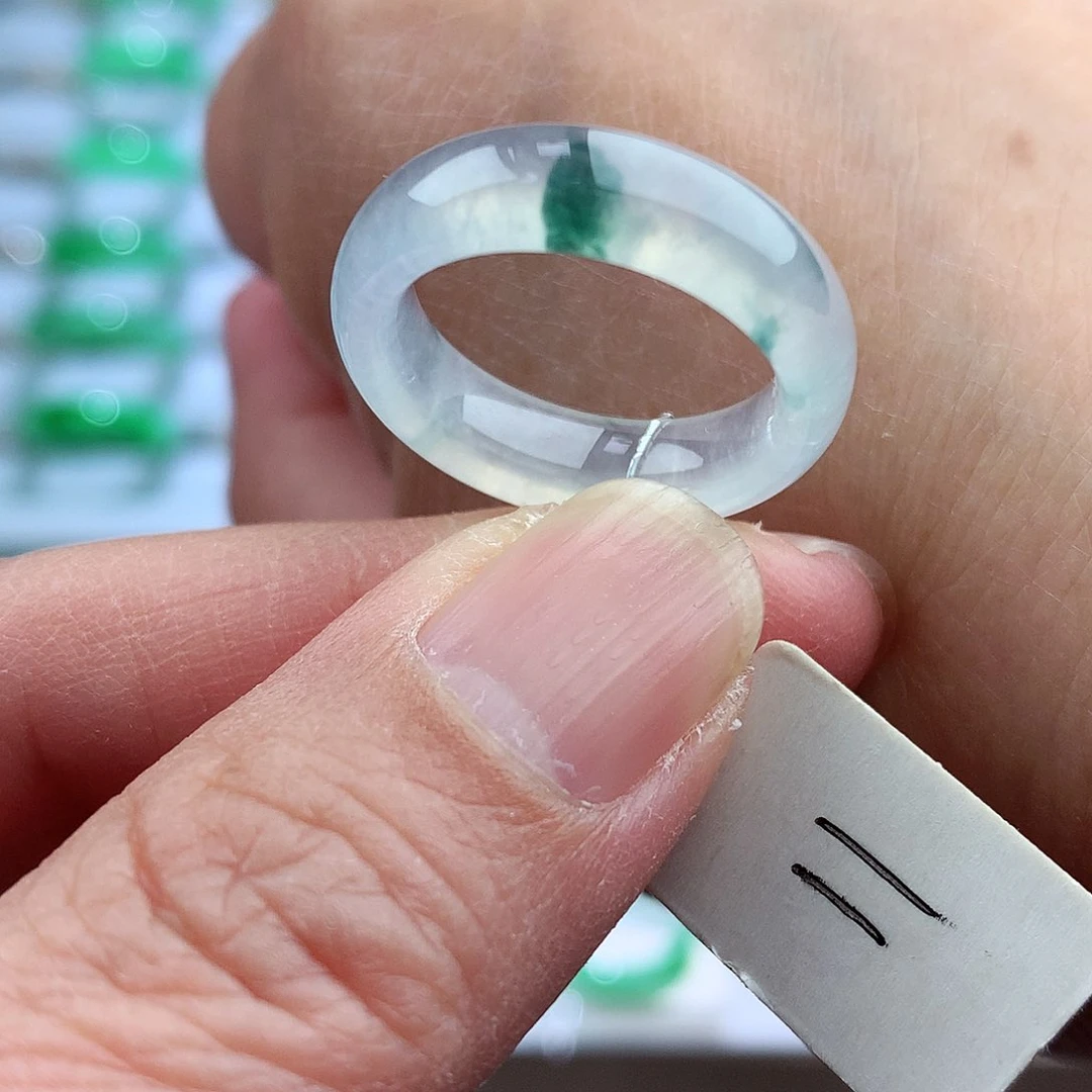 未镶嵌戒指翡翠11号