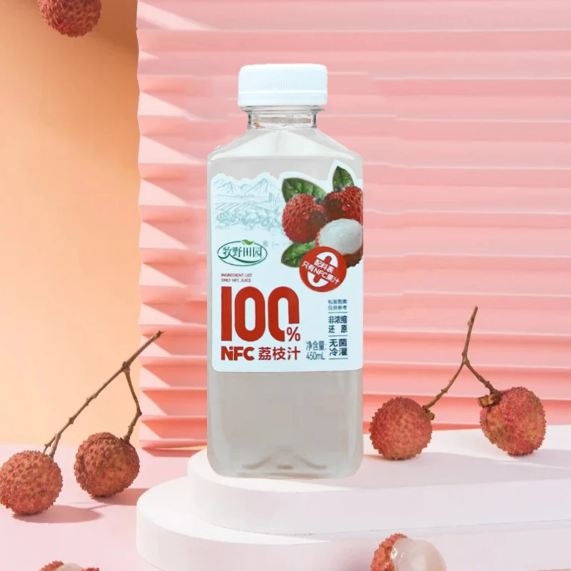 牧野田园 NFC100％果汁（葡萄味/荔枝味）450ml