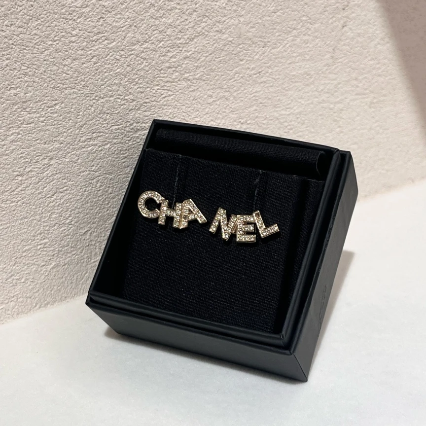 99新 Chanel/香奈儿 20B ab字母耳钉