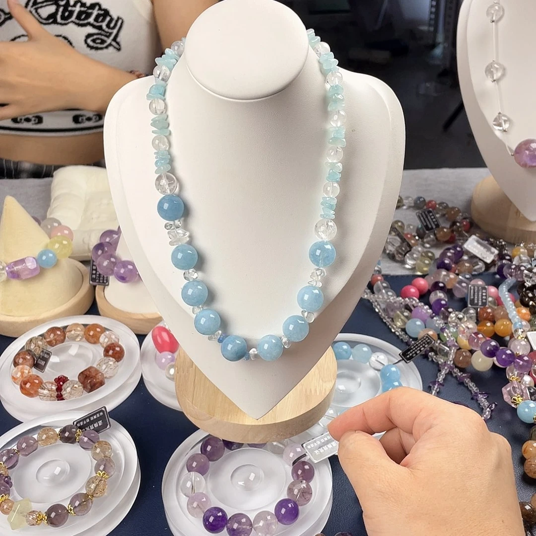 银S925镀金镶嵌手链水晶