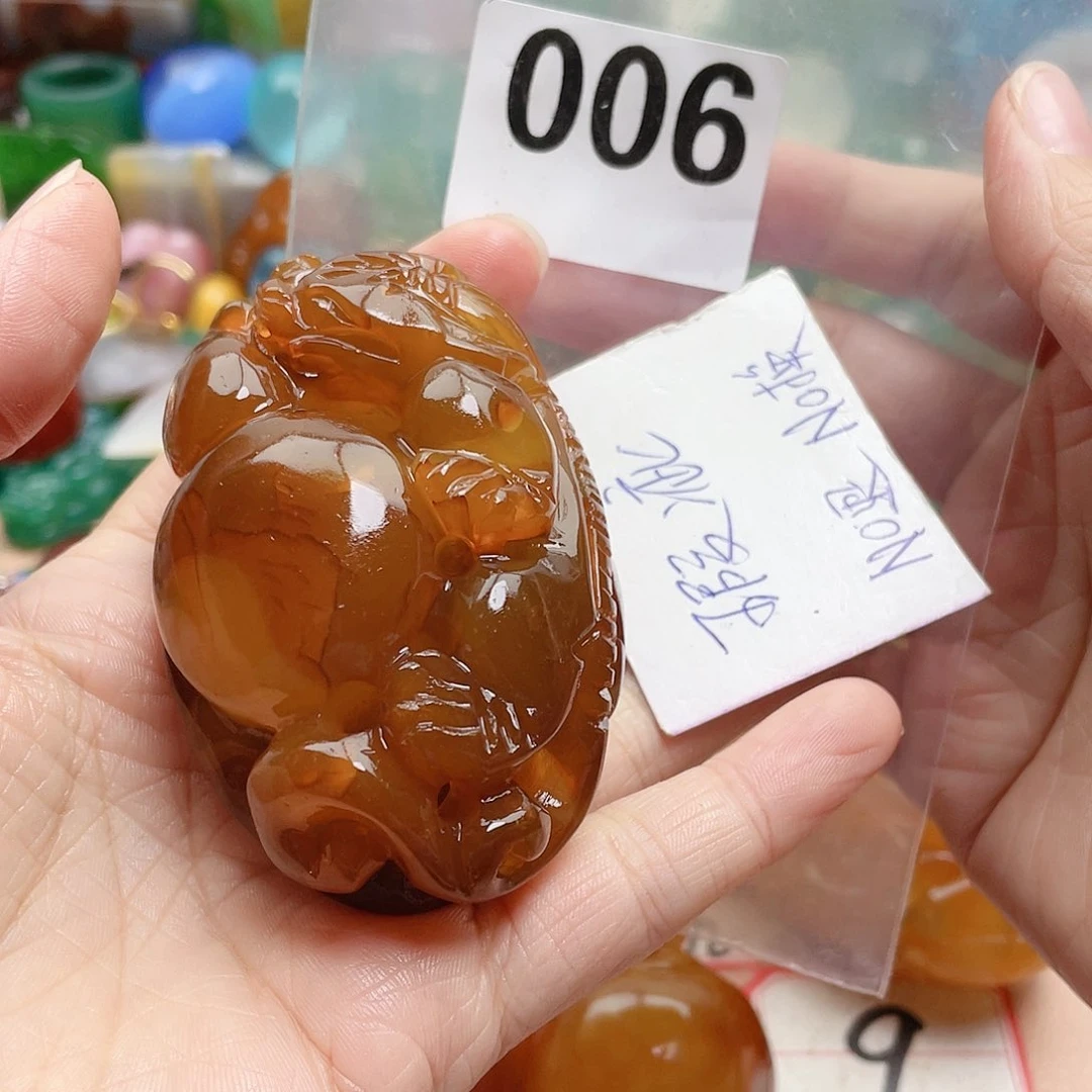 合金颈饰玛瑙/玉髓郭*