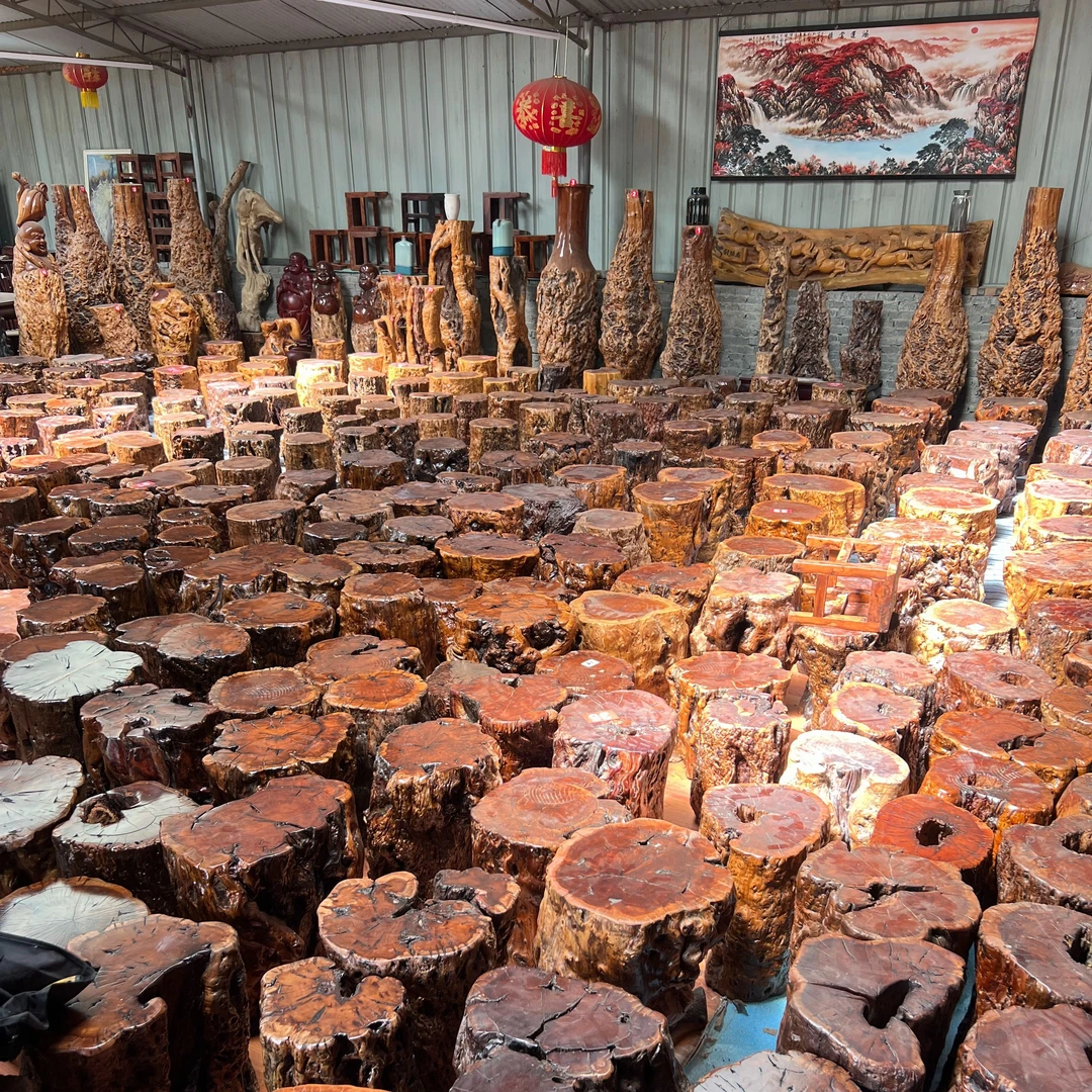 枣木花墩底座木料（直播一物一拍为准）