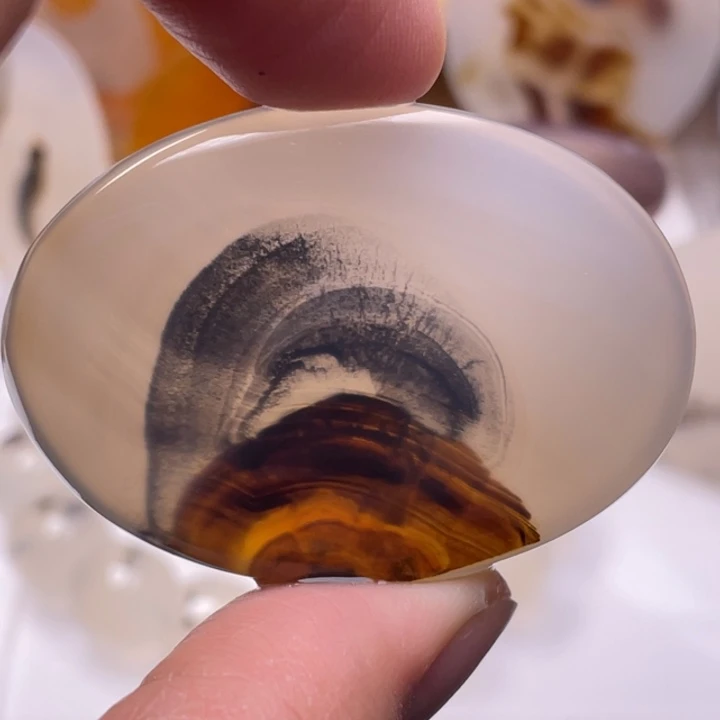 玛瑙/玉髓未镶嵌吊坠(不含链)