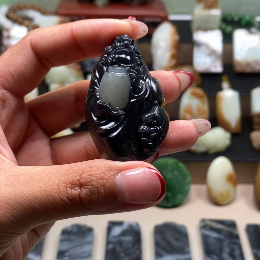 未镶嵌和田玉挂件