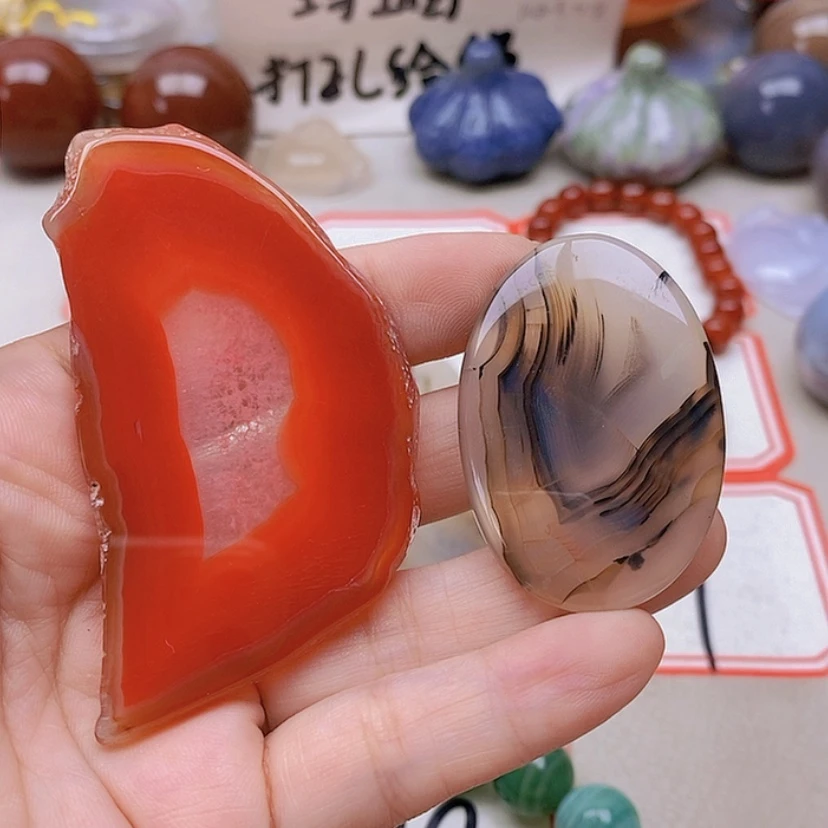 【闪购商品】未镶嵌玛瑙/玉髓珠宝半成品用****7