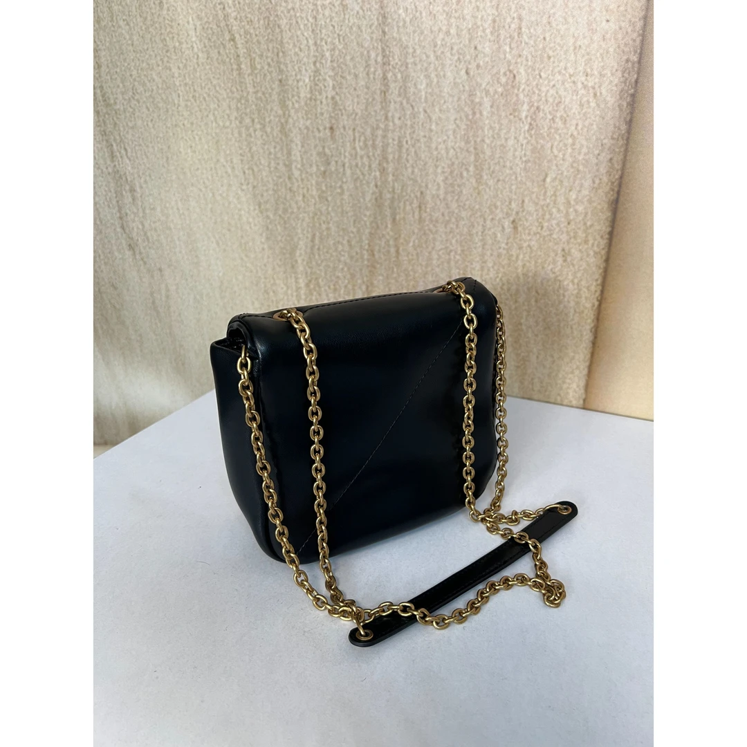 TOLEX2025新款手工时尚女包链条阳软塔黑色红色百搭小众